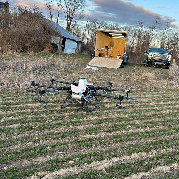 Huron County Agricultural Drone Service | Over seeding and Spraying | Michigan Huron County Agricultural Drone Service | Over seeding and Spraying | Michigan